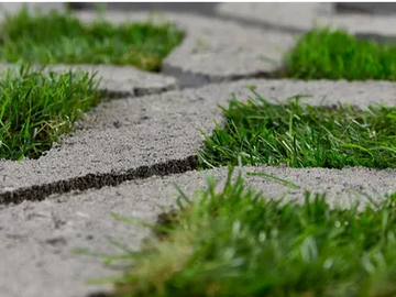 SCACCO - Concrete Grass mesh by RECORD BAGATTINI - view 2